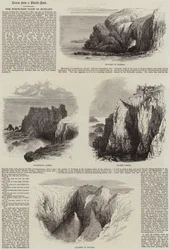 De noordoostkust van Schotland